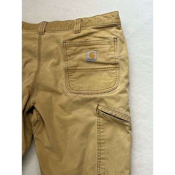 Carhartt Men's Rugged Flex Relaxed Fit  Double Knee Utility Work Pants 36x30 - Picture 10 of 13
